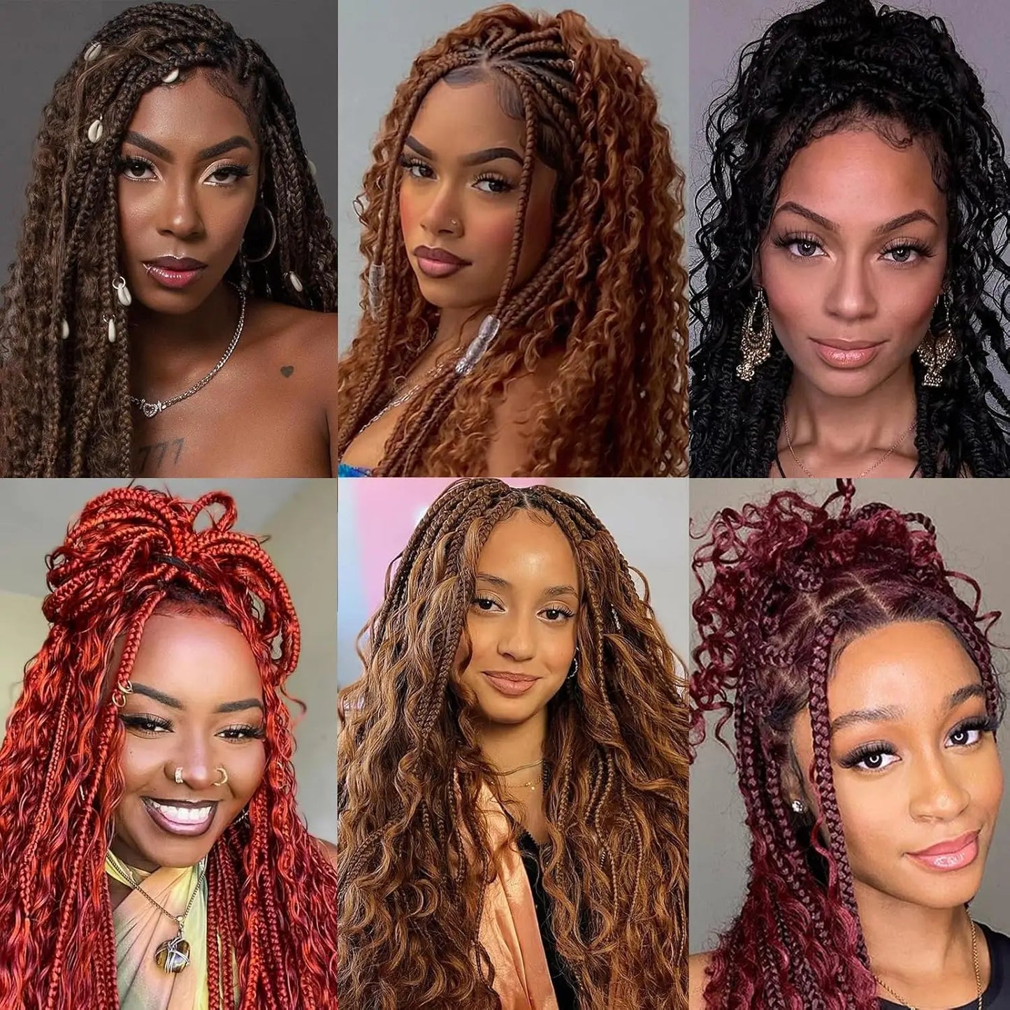Deep Wave Bulk Human Hair for Braiding No Weft Human Braiding Hair For Boho Braids Brazilian Virgin Human Hair Extensions 33#