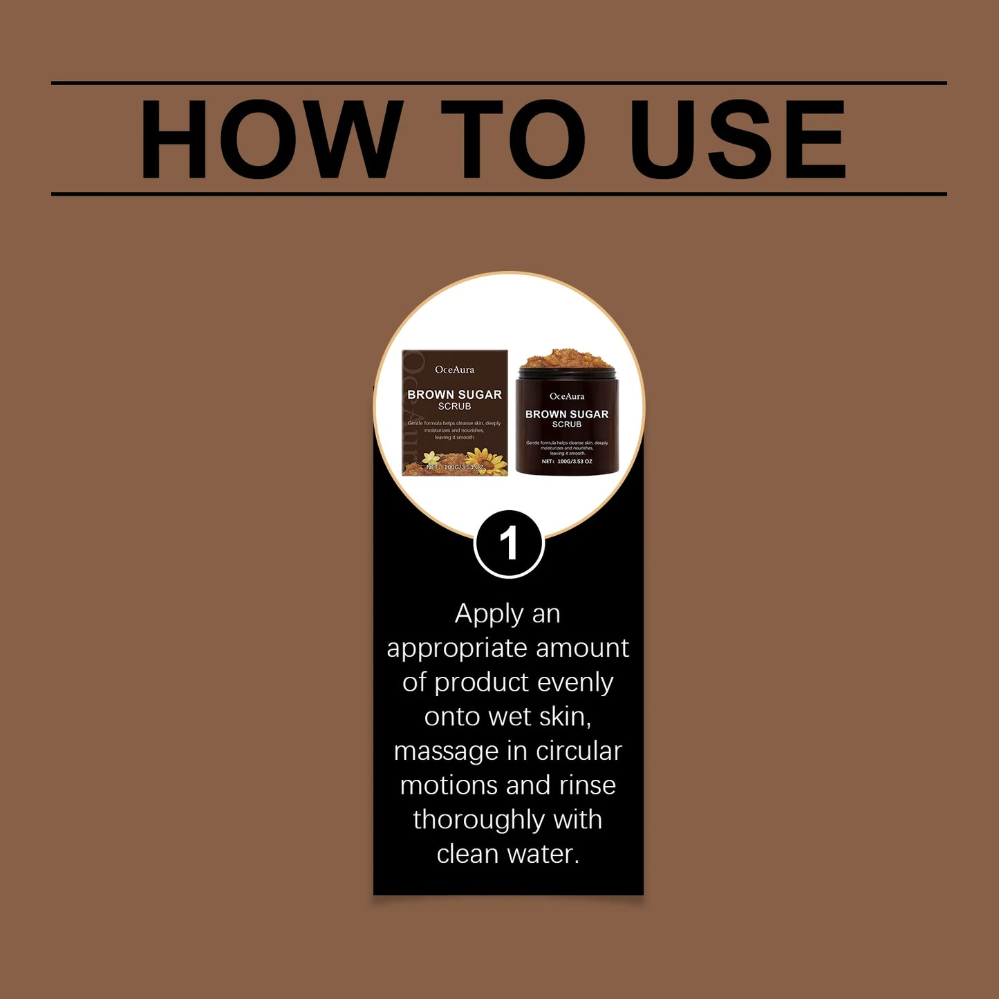 Reduces Roughness Brown Sugar Body Scrub Gently Cleanses Dead Skin Plant Oils Nourish Skin Leaving It Smooth and Soft