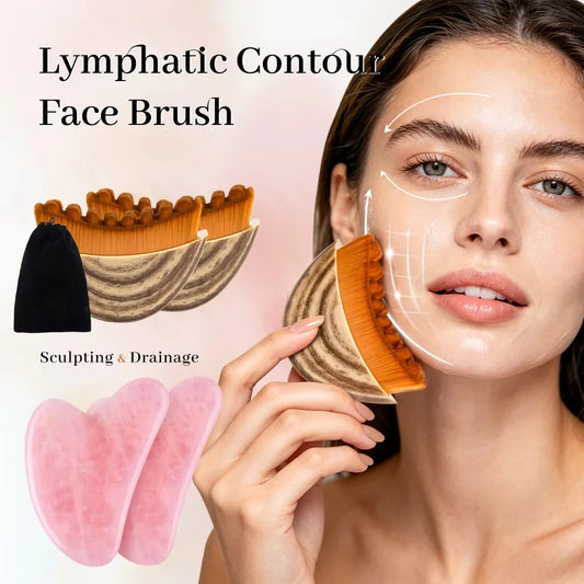 ContourRevive Facial Massage Gua Sha Brush